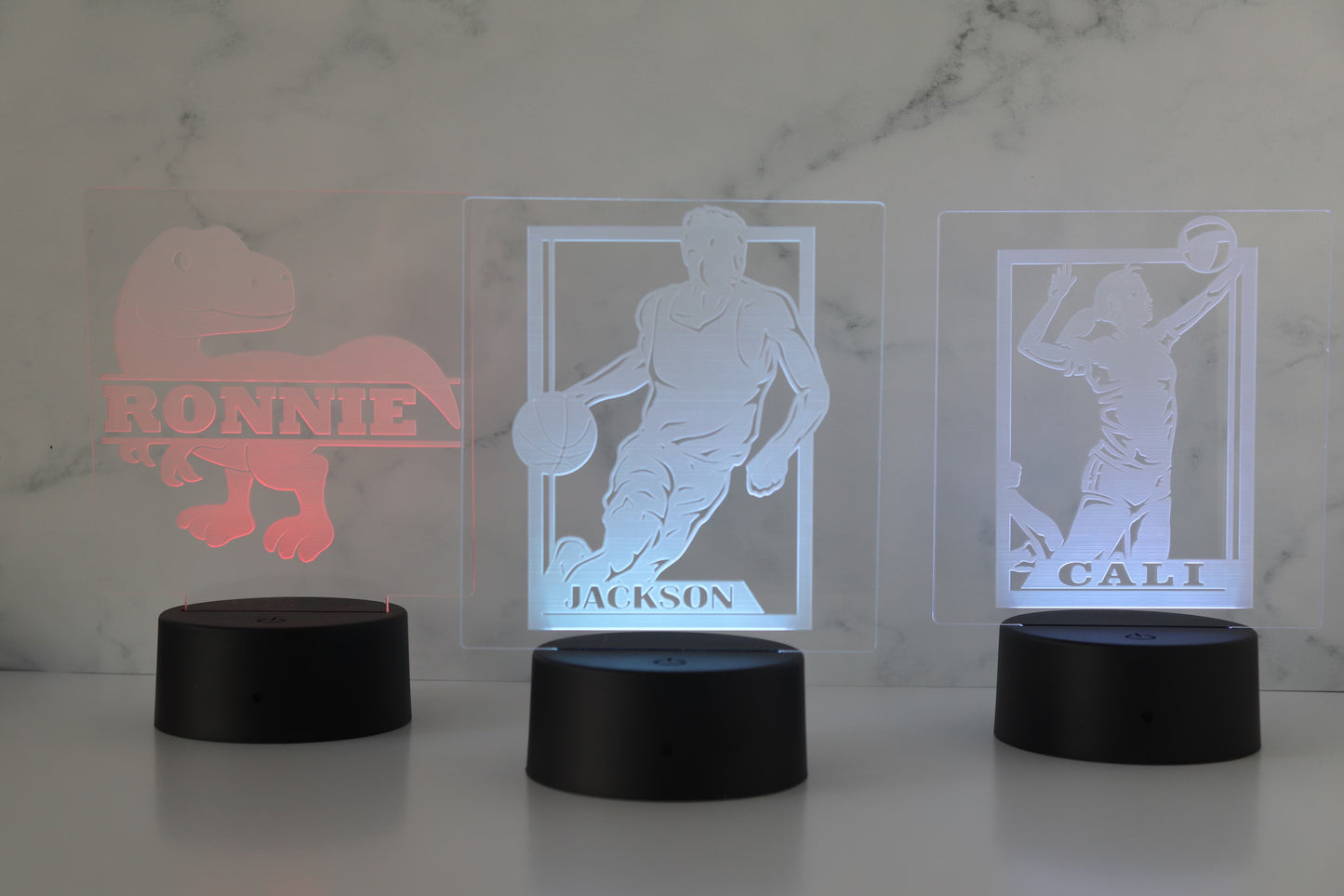 Basketball Player Night Light