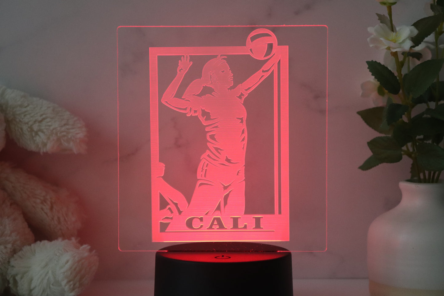 Volleyball Player Night Light