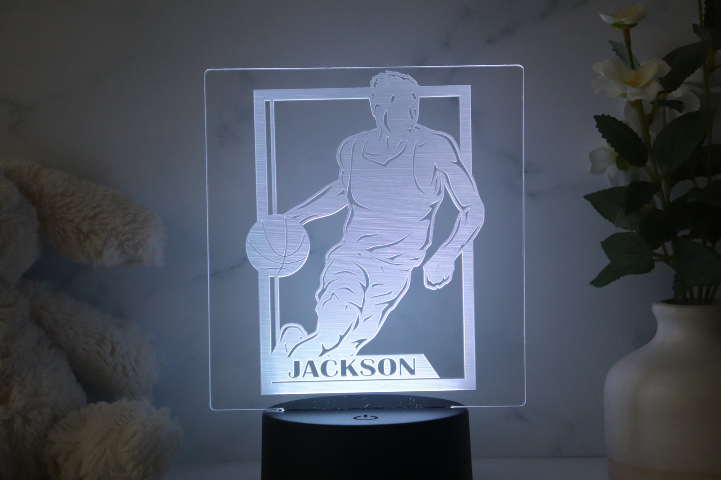 Basketball Player Night Light
