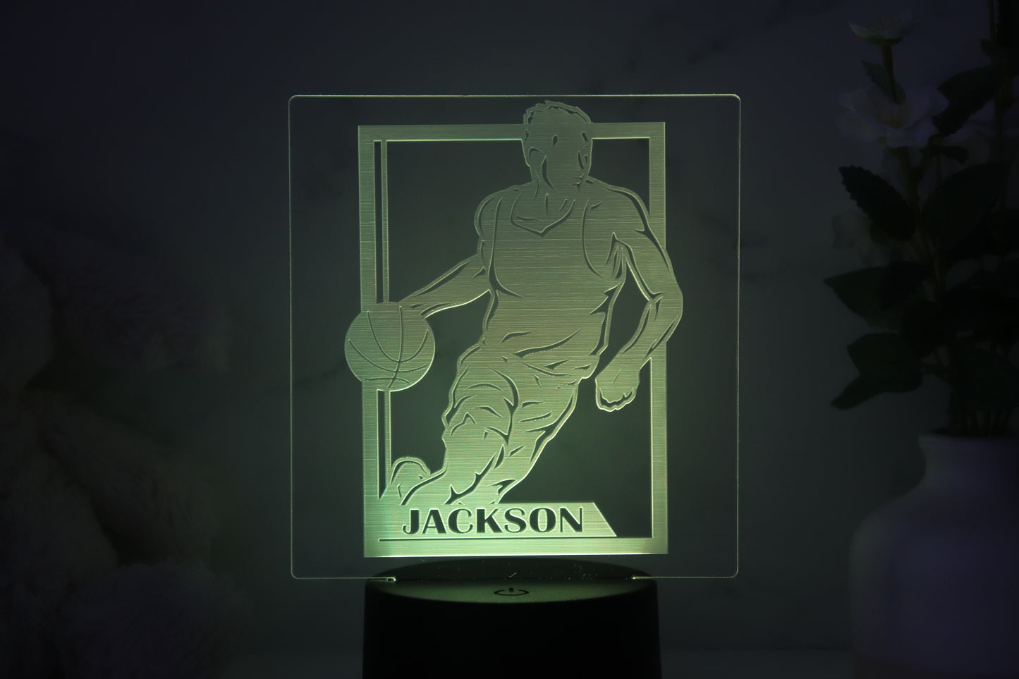 Basketball Player Night Light