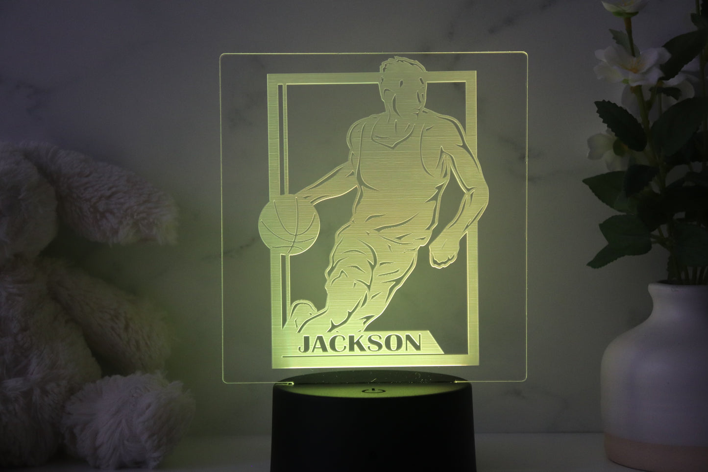 Basketball Player Night Light