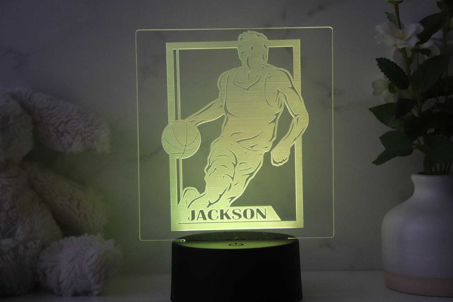 Basketball Player Night Light