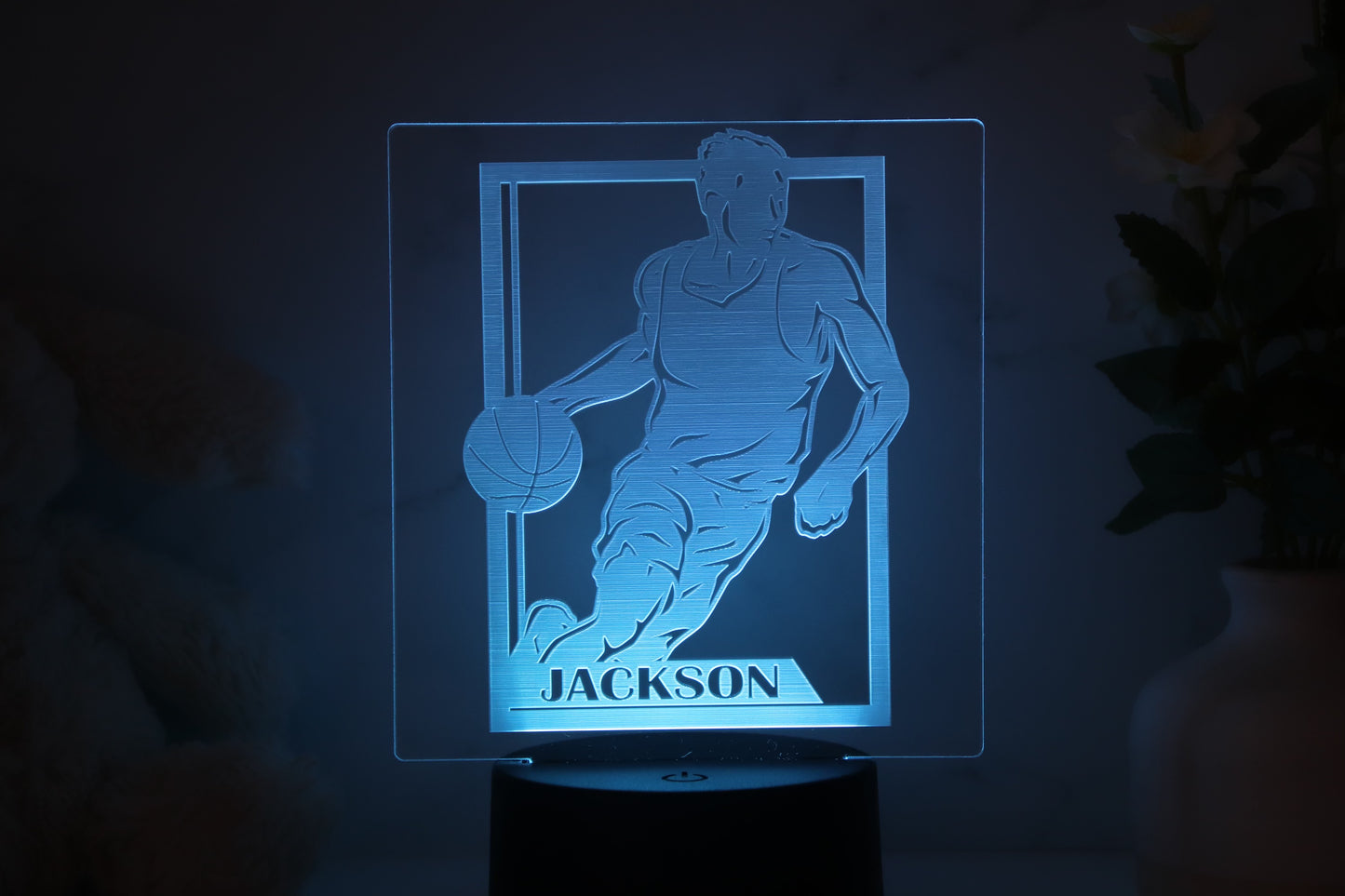 Basketball Player Night Light
