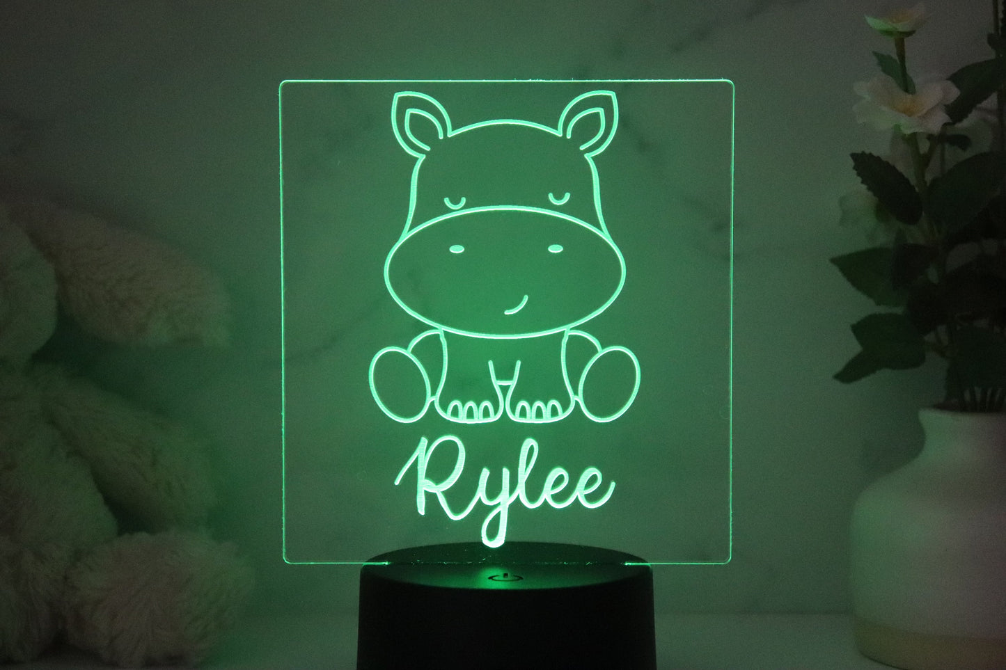 Hippo Night Light