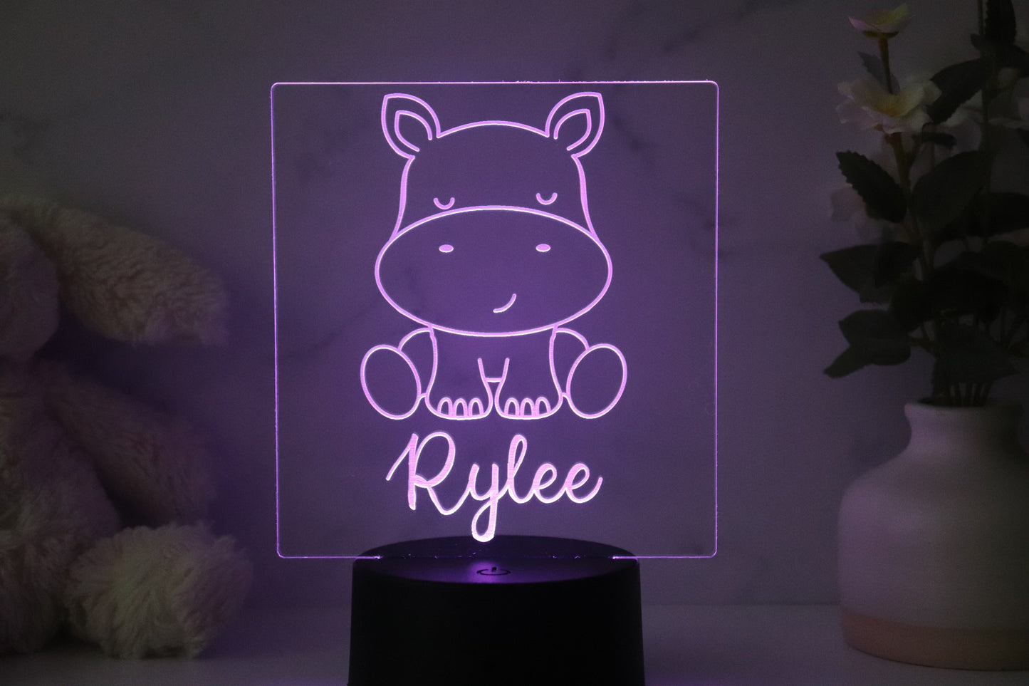 Hippo Night Light