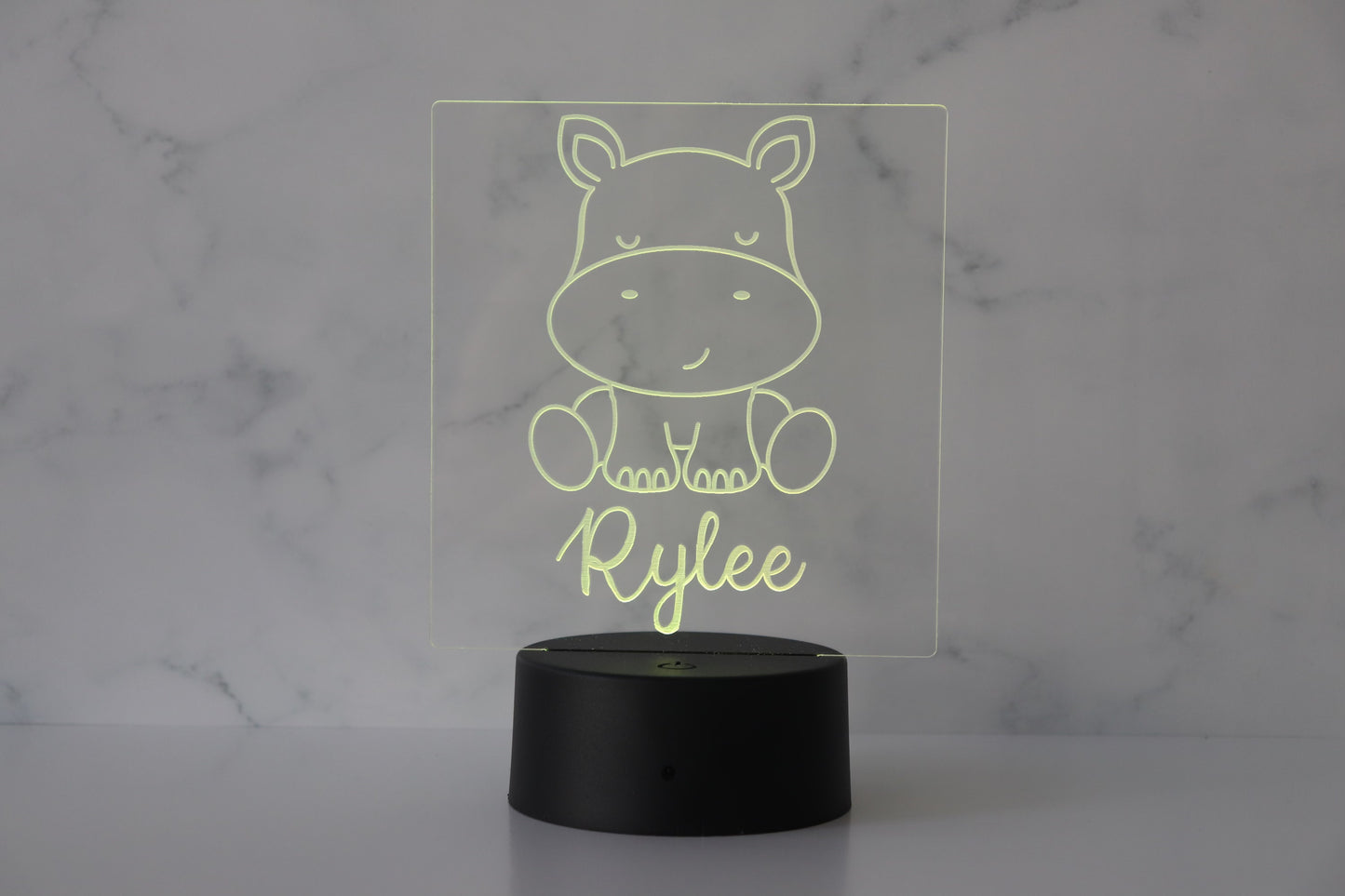 Hippo Night Light