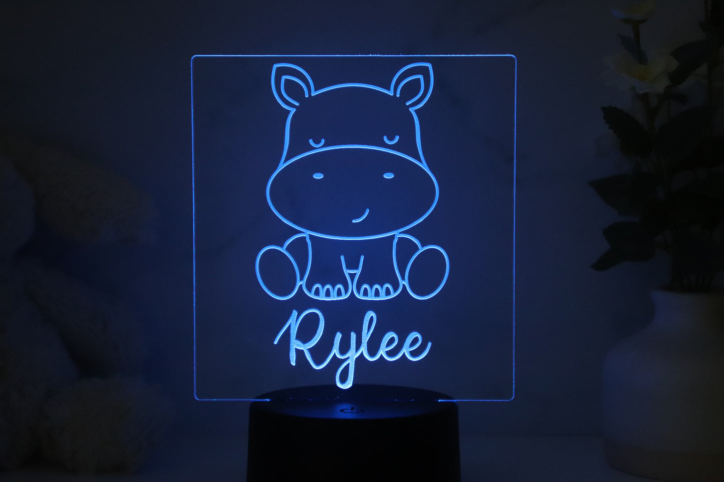 Hippo Night Light