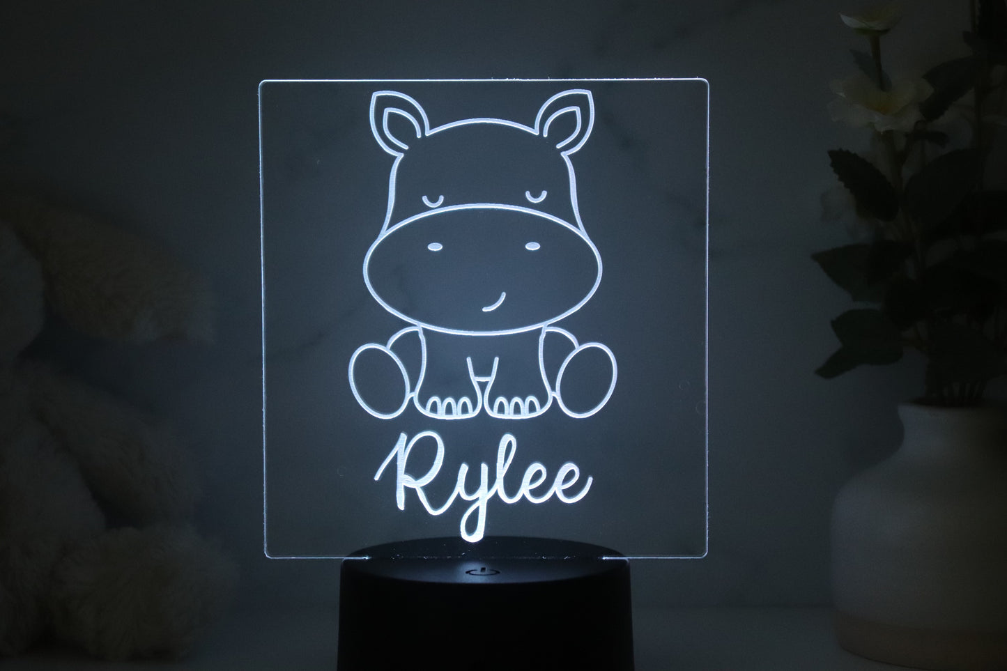 Hippo Night Light