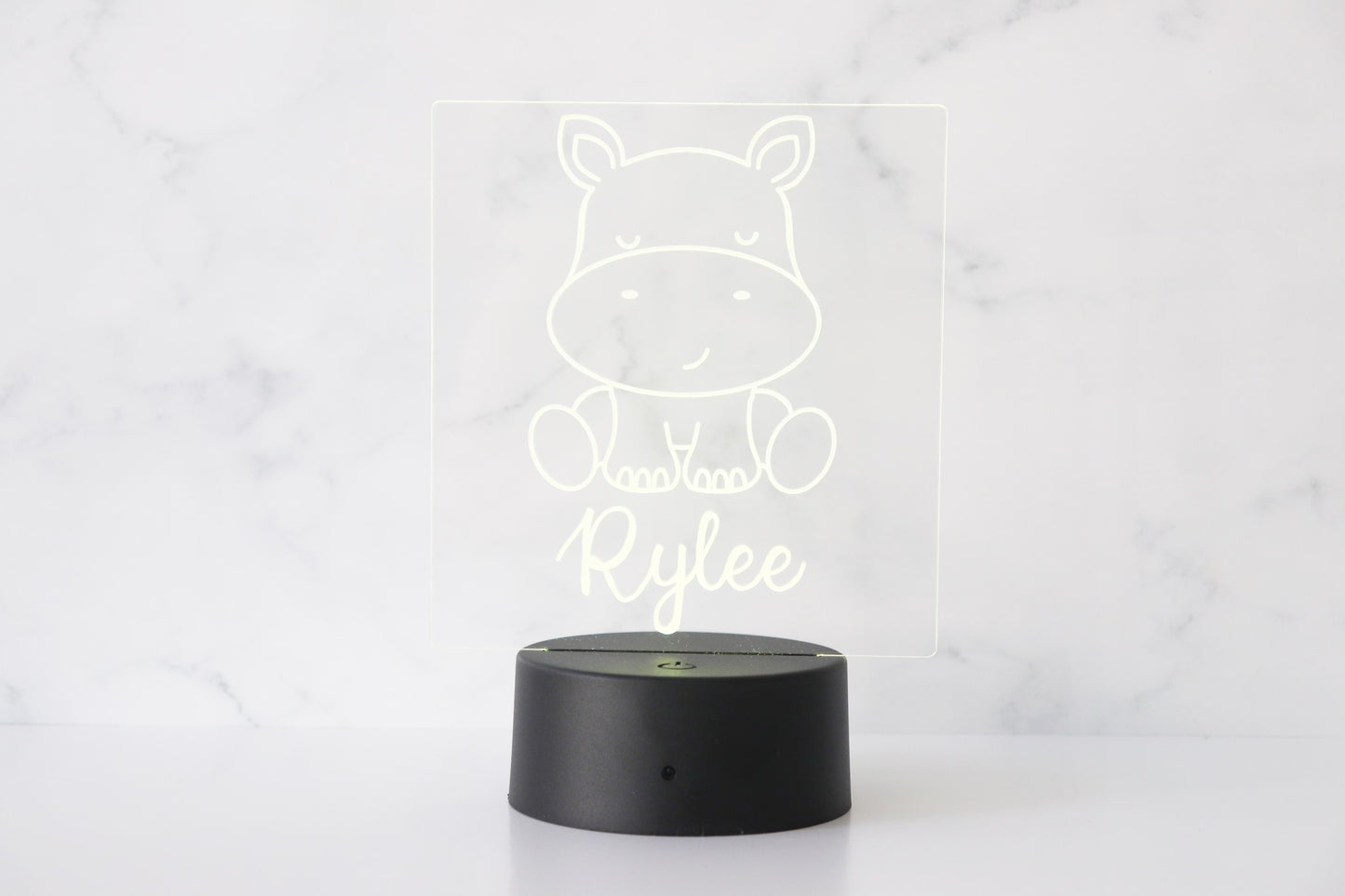 Hippo Night Light