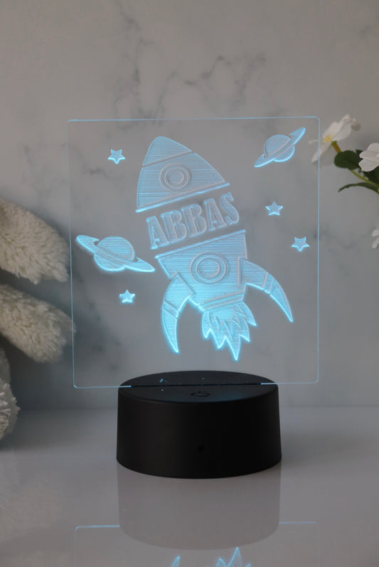 Rocket Ship Night Light
