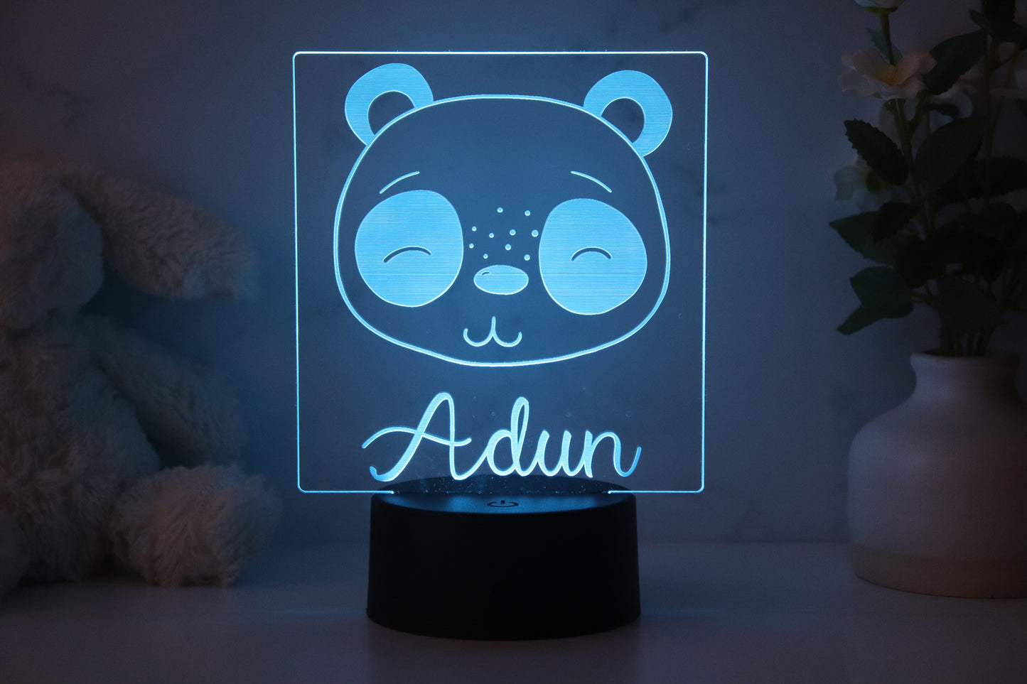 Panda Face Night Light