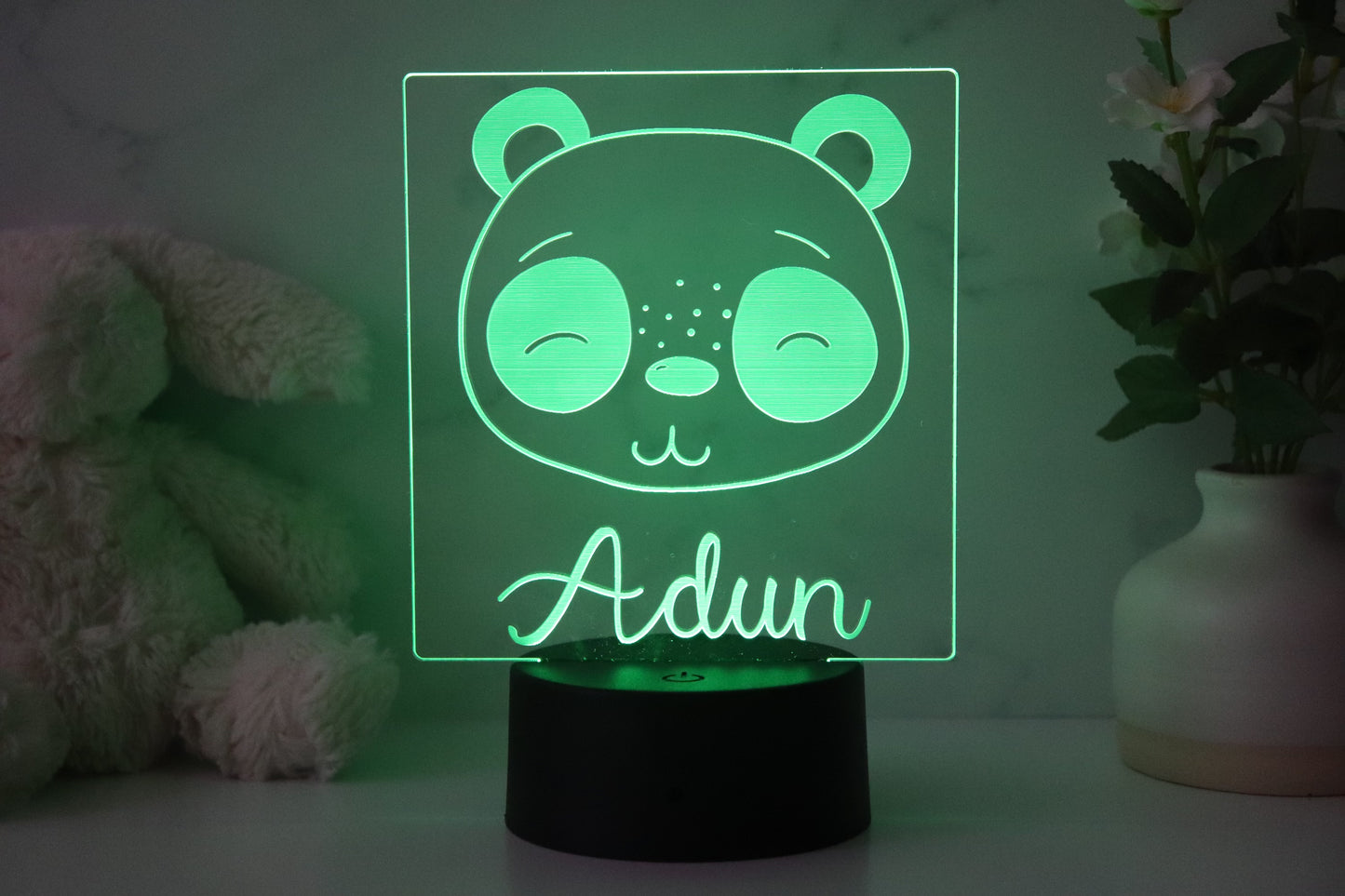 Panda Face Night Light