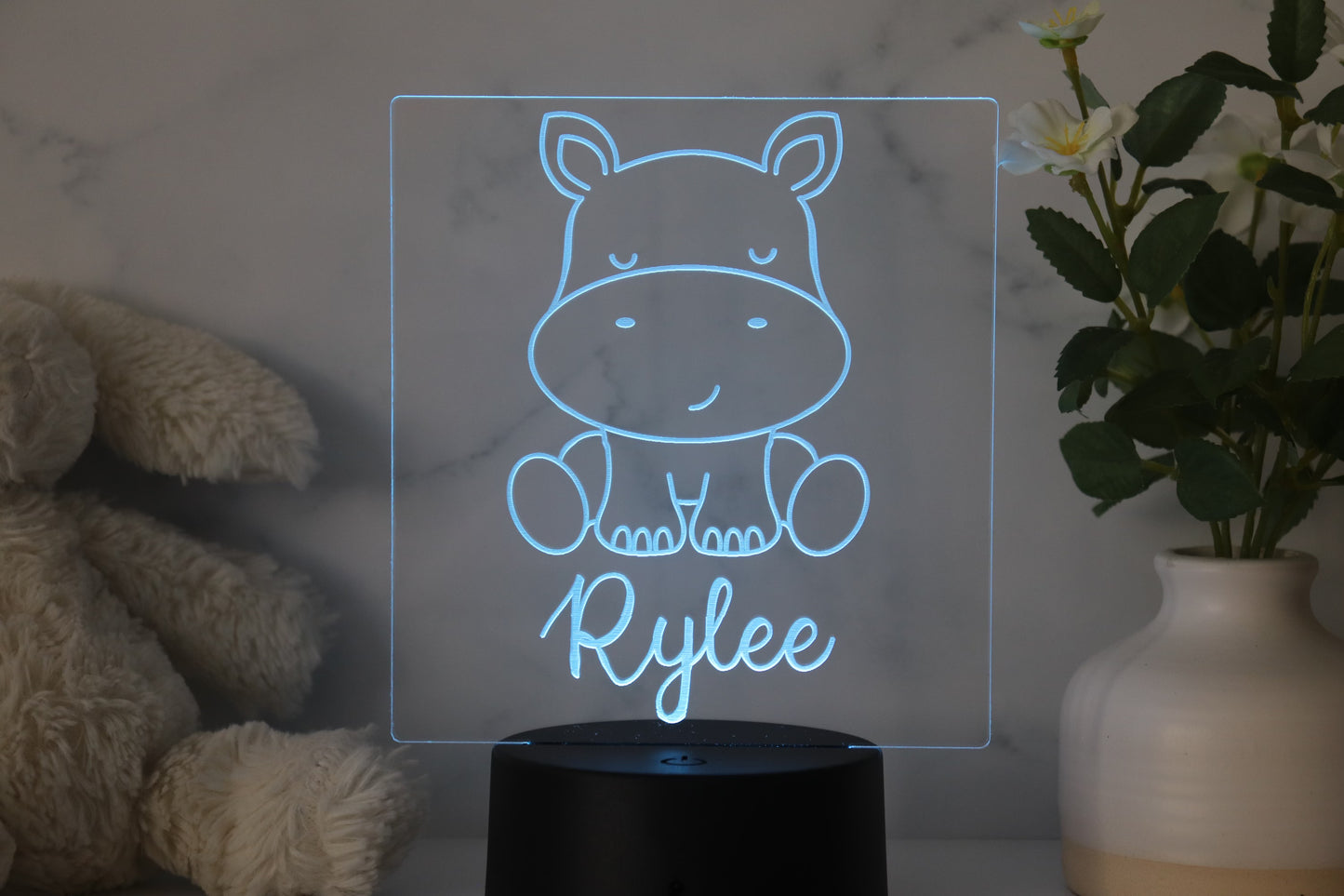 Hippo Night Light
