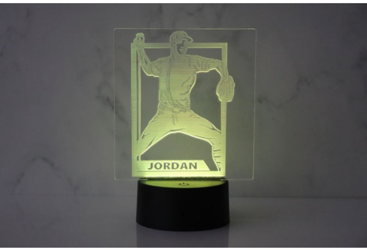Baseball Night Light