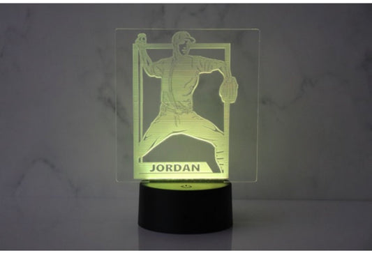 Baseball Night Light