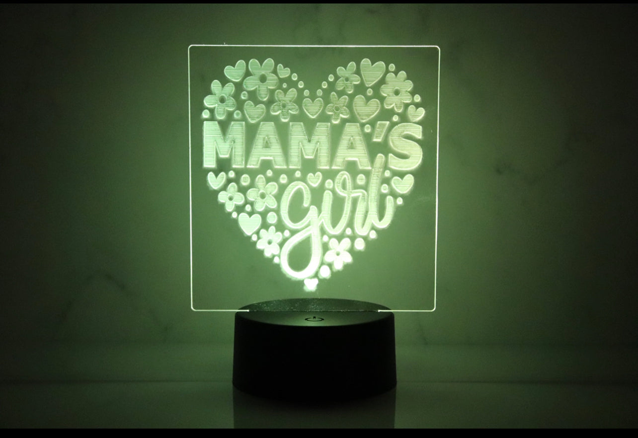 Mama’s Girl Night Light