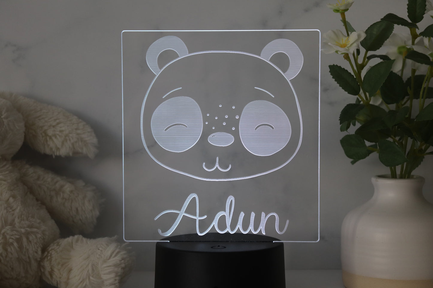 Panda Face Night Light