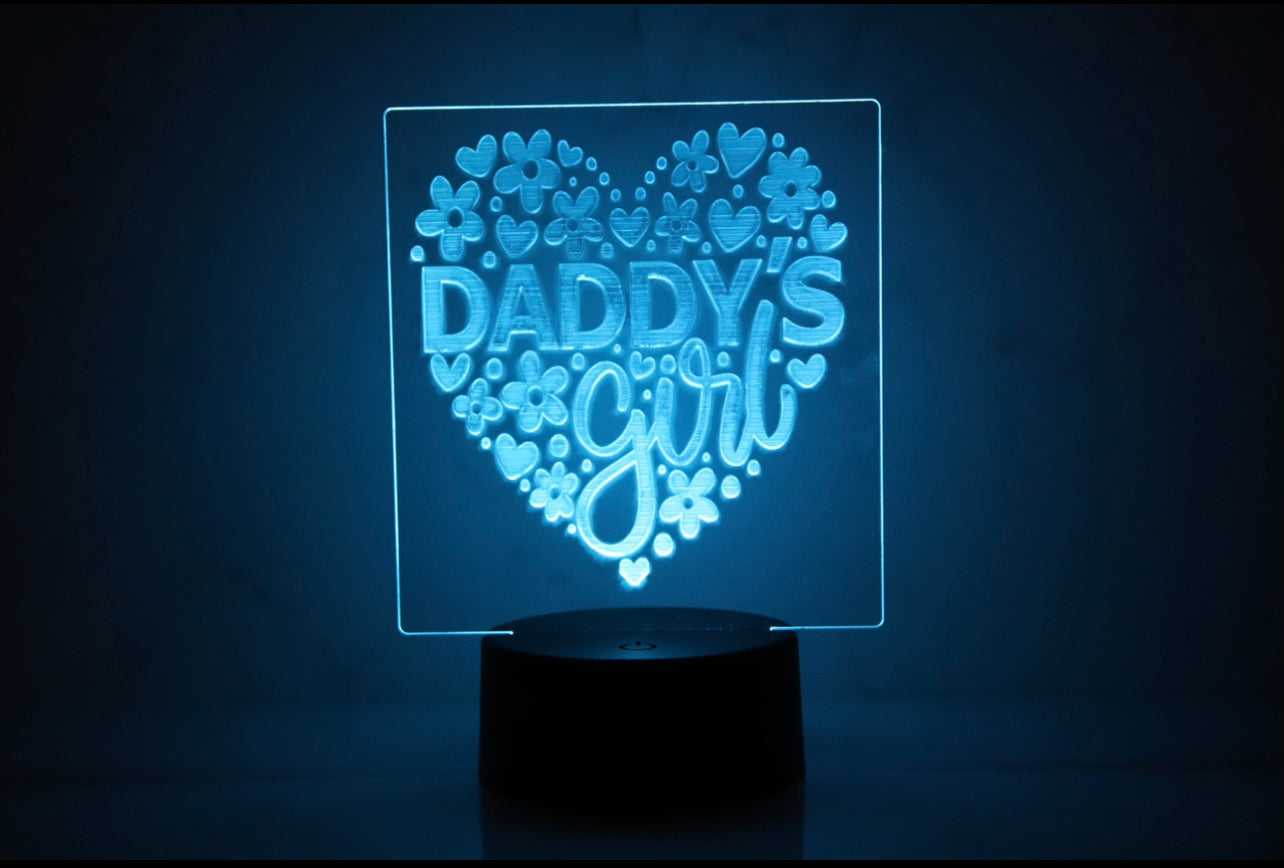Daddy’s Girl Night Light