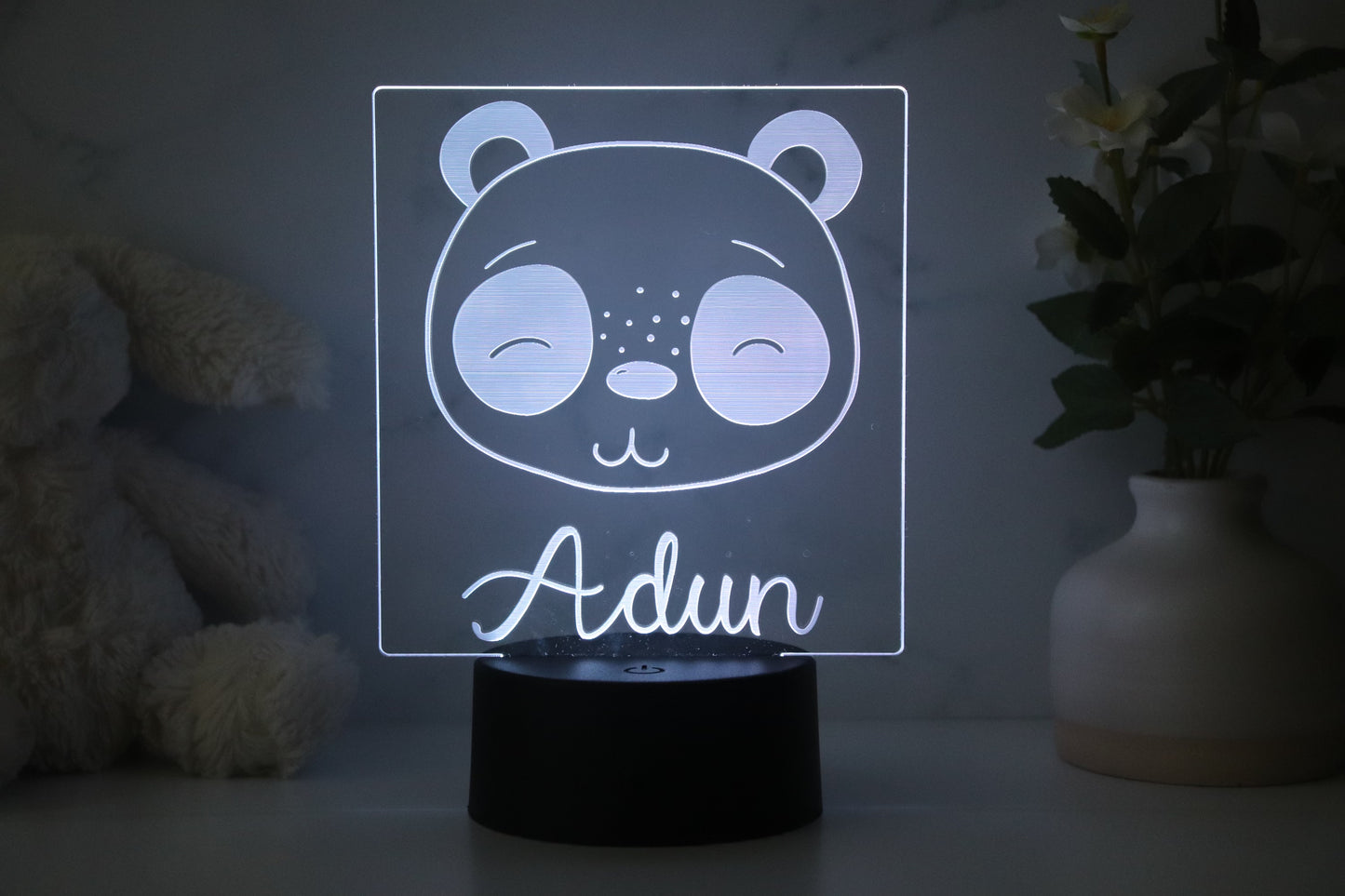 Panda Face Night Light