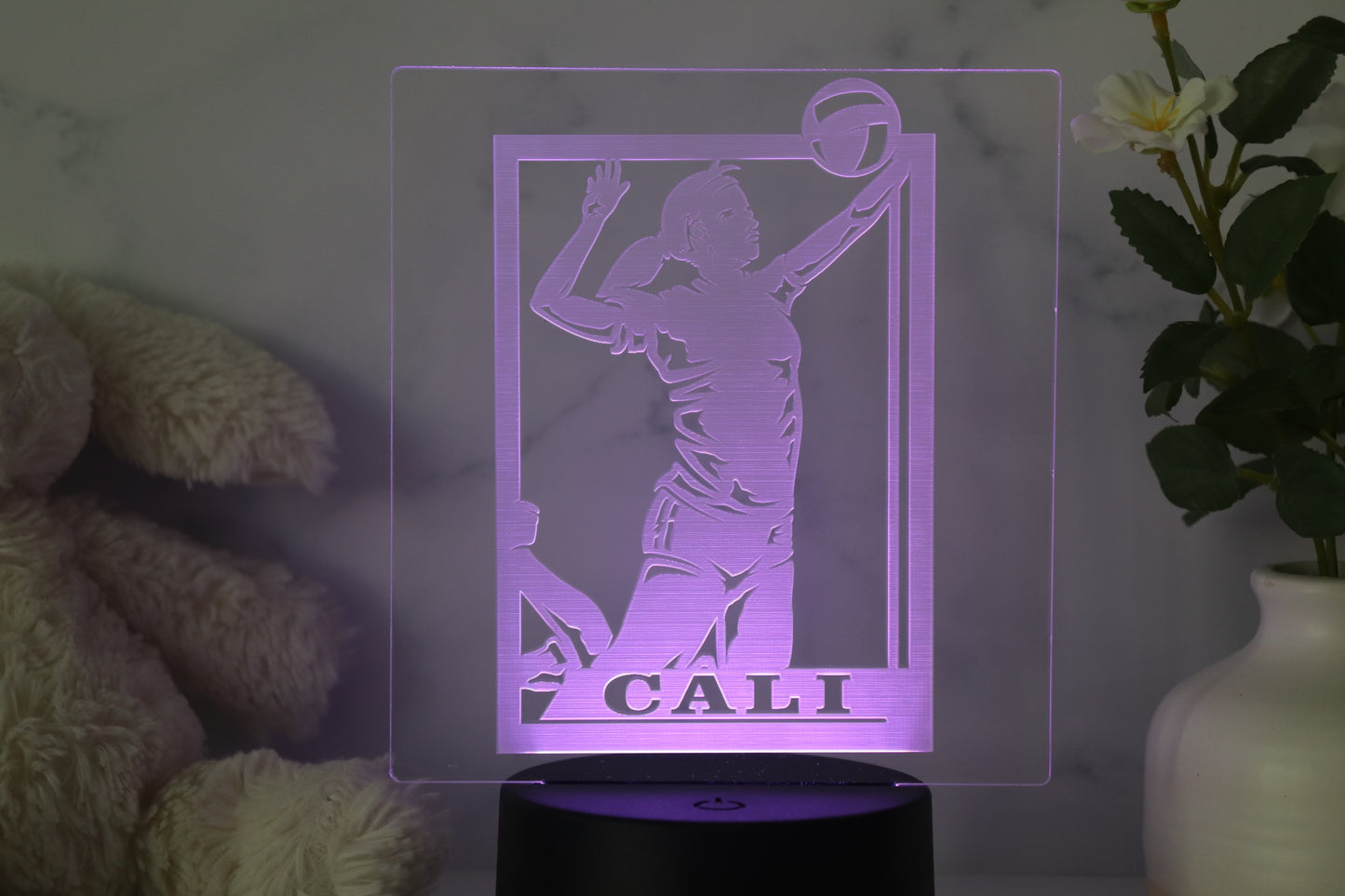 Volleyball Player Night Light