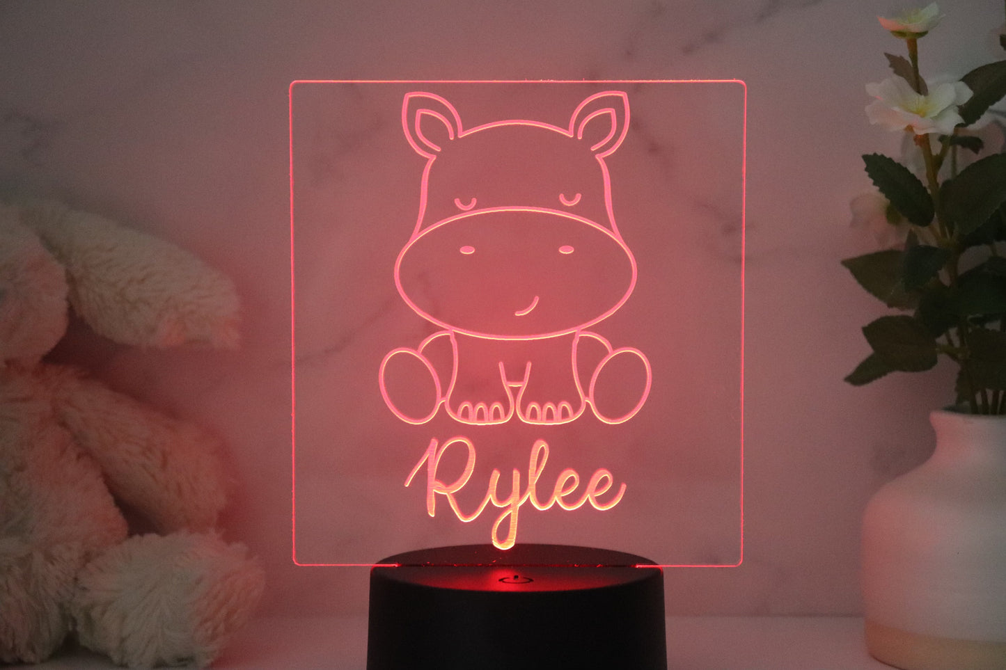 Hippo Night Light