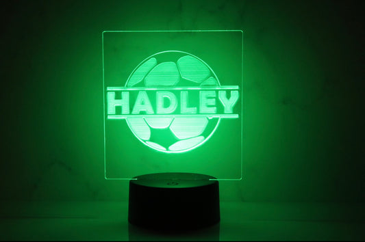 Soccer Night Light
