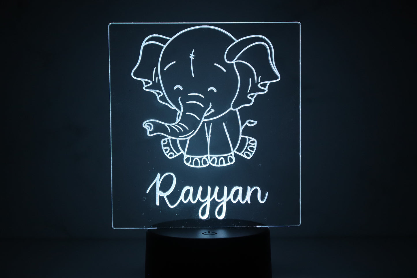 Elephant Sitting Night Light