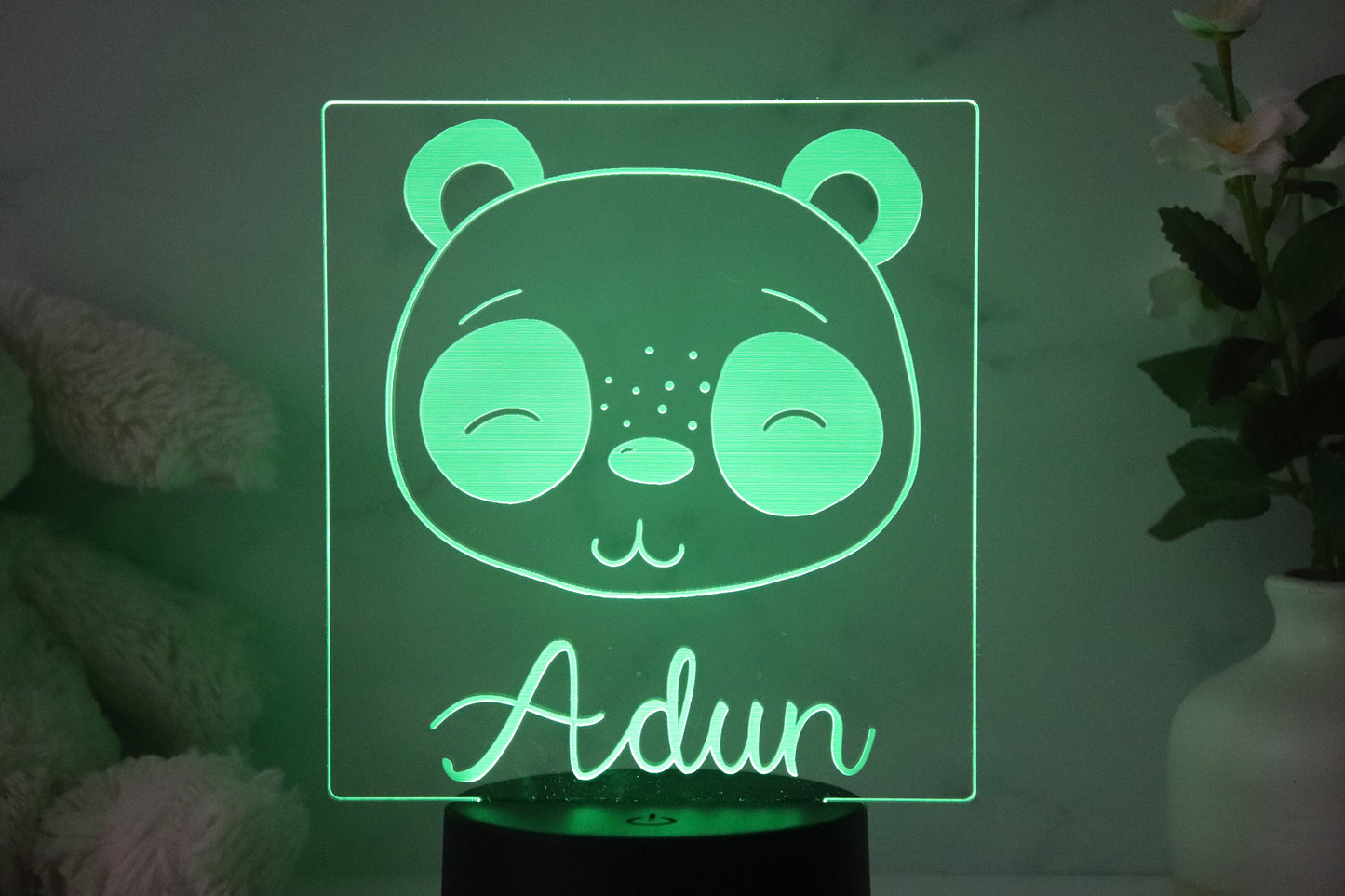 Panda Face Night Light